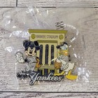New York Yankees Pin Disney Mickey Donald Duck Mlb Baseball Stadium Collectible