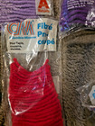 Vintage Latch Hook Rug Yarn Lot Columbia Minerva Bernat Bucilla 23 Packs   Bag