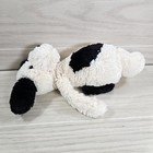 Jellycat London Bashful Puppy Dog Soft Stuffed Animal Black White Plush 12    B