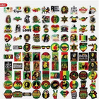 10 15 50pc Bob Marley  Small Sticker Pk Rasta Reggae One Love Roots Rock Decal