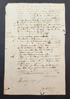 Antique Spanish Colonial Document   Arecibo Puerto Rico 1869