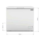 Frigidaire 7 0 Cu  Ft  Chest Freezer  Efrf7003  White