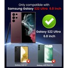Samsung Galaxy S22 Ultra Case Shockproof Cover Full Body Protection Rugged-black