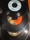 Stack Of 45rpms 10 Lot Total Various Artists And Record Labels G-vg 