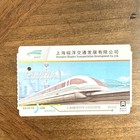Beijing China Taxi Receipts  Postcard    Shanghai Maglev Train Ticket - Travel