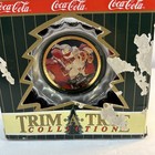 Rare Design Coca-cola Trim A Tree Collection Santa Ornament 1935 Edition Nos Vtg