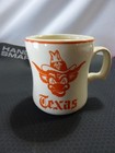  50s- 60s University Of Texas Old School Bevo Coffee Cup - Free Shipping