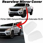 Top Half Mirror Cover Cap Left   Right For 2015-2022 Chevy Colorado Gmc Canyon