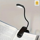 Led Reading Book Light W clip Flexible Usb Rechargeable Bed Travel Desk Laptop