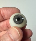 Antique German Hand-blown Human Prosthetic Glass Eye   Blue Eye 