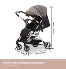 Compact Baby Stroller Pram Pushchair   Lightweight Travel System Foldable Jy-58l