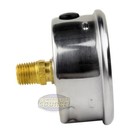Liquid Filled 5000 Psi Air Pressure Gauge 2 5  Face Back Mount 1 4  Npt 202l-254