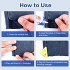Fabric Glue For Clothing Permanent Washable  60ml Liquid Stitch  Fabric Adhesive