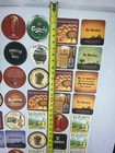 Vintage Advertising Cardboard Coasters - Lot Of 40 Barware Restaurant Beer