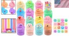 Diy Slime Kit For Kids - 15 Pack With Animal Charms   Scented Delights