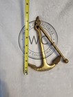 Vintage Solid Brass Admiralty Anchor Nautical - 8  X 6  Maritime 