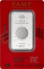 1 Oz Silver Bar - Pamp Suisse - Lunar Legends Horse  999 Fine In Assay