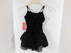 Capezio Cami Tutu Ballet Dance Class Leotard  Dress Girls M Black