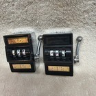 2 Vintage Slot Machine Shocking Gag Gift Trinket Display Moving Parts