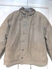 Wwii Usn N1 Deck Jacket Vintage Uscg Yocona Painted Yogi Bear Alpaca 1940s Sz 44