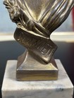 Antique French Bronze Bust    jeannette    By J  Garnier     Art Nouveau     Signed