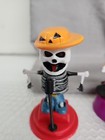 Lot Of 4 Halloween Solar Powered Dancing Toy Bobblehead Figures