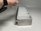 Foodservice Stainless Steel Condiment 6 Compartments  Garnish Pizza Bar Tray New