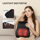 Neck And Back Massager With Heat - Deep Tissue Massage Pillow For Neck Relaxer