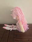 Ganz Pink Hair Ballerina Baby Doll Plush Stuffed Toy With Soft  17 