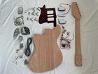 Diy Electric Guitar Kit Beginner Kit Mahogany Body Neck Rosewood Fingerboard