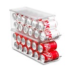 Set Of 2 Stackable 16 8 Inches  l  X 5 25  w  X 6  h   Clear