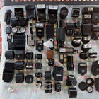 100  Piece Lot Of Camera Lenses filters extensions  Accessories   Flash-untested