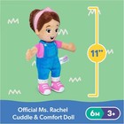 Ms  Rachel Official Cuddle   Comfort Doll  11    Premium Plush Baby Toy     