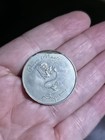 Vintage 1975 Owen Magic Supreme Palming Coin Dollar Size Magician Gimmick Token