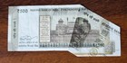 500 Rs Most Amazing Flip Error - Front Print On Back -partially Printed On Front
