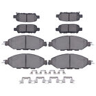Front   Rear Ceramic Brake Pads For Infiniti Jx35 Qx60 Nissan Murano Pathfinder