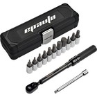 Bike Tool 1 4  Drive Click Torque Wrench Set  2-20 Nm   Bicycle Maintenance Kit