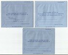 Bahrain 1954-1957 Used 3 Aerogramme Qeii  Sent To The Uk And The Usa  3 Differen