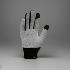 Nike Youth Size Medium Club Fleece 2 0 Gloves  Grey  Black  White  New With Tags