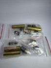 Lot Of 2 Oregon Burl Pen Light Kits Brass   Black Woodturning New Unused