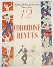 M-g-m Colortone Revues - Vintage 1934 Two-strip Technicolor Film Movie Trade Ad