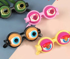 Blinking Crazy Eye Glasses Wobbly Dropping Eyeballs Pop Out Kids Toy