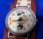 Vintage Minnie And Mickey Mouse Watches Walt Disney Manual Wind Up  no Battery 