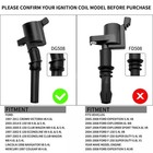 8pcs Ignition Coil Pack And Iridium Spark Plug For Ford F-150 4 6l 5 4l V8 Dg508