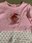 Vtg Hanna Barbera Pebbles  flintstone  2 Piece Shirt And Skirt Set 2t Or 4t Nwt