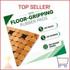 Dicunoy Bamboo Bath Mat  Bathroom Shower Rug  Wooden Toilet Doormats For Shower