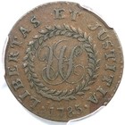 1785 C 3-b R-2 Pcgs Xf 45 Pointed Rays Nova Constellatio Colonial Copper Coin
