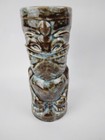 Tiki Farm Tiki Mug Vintage 2001 8  Handled Tropical Blue Glazed Ceramic Cup 