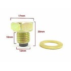 2fastmoto Engine Crankcase Magnetic Oil Drain Plug Bolt For Honda  92800-12000