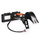 Titan Attachments Skid Steer Fronthoe 8  Bucket And Thumb  Excavator Attachment